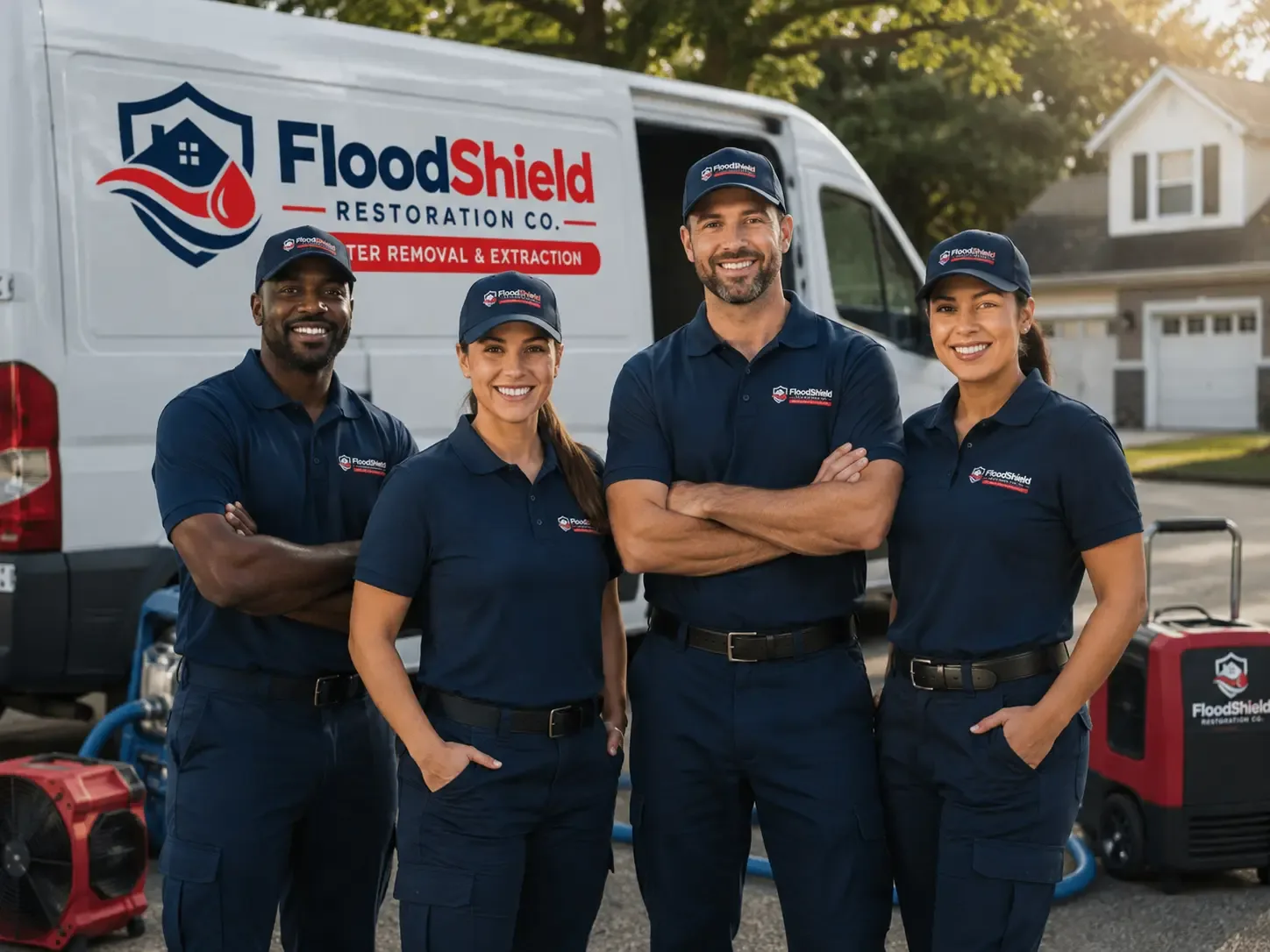 Flood Damage Restoration company in Langeloth, PA